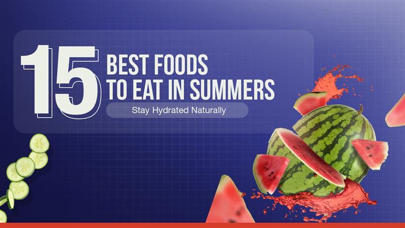 15 Best Foods to Eat in Summer | Stay Hydrated Naturally