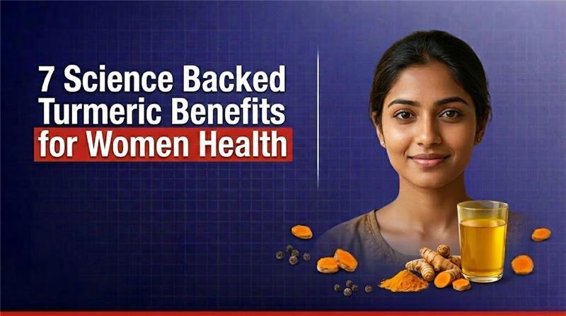 7 Science Backed Turmeric Benefits for Women Health