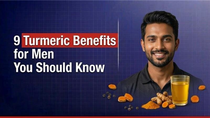 9 Turmeric Benefits for Men You Should Know