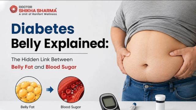 Diabetes Belly Explained: The Hidden Link Between Belly Fat and Blood Sugar
